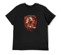 Date A Live Yoshino Tokisaki Kurumi Black Date A Live O-Neck 100% Cotton Short Sleeve Unisex T-Shirt XL