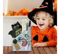 Date aveugle avec un livre, édition sorcière d'Halloween, romance mystère enveloppée, ensemble de livres fantastiques sombres effrayants pour petit ami, petite amie, décoration de fête, événements