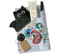 Date aveugle avec un livre Mystery Witch Bat Date avec un livre décorations d'Halloween sur le thème des fantômes pour les libraires