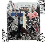 Date aveugle gothique avec livre, sorcière d'Halloween aveugle avec livre, horreur Halloween Blind Date avec livre, boîte cadeau pour Halloween, amateurs de livres, sélection mystère (A)