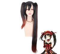 Date d'anime un cauchemar en direct Tokisaki Kurumi longue perruque Cosplay Costume femmes cheveux synthétiques Halloween fête jeu de rôle perruques