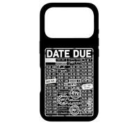 Date d'échéance de la bibliothèque - Date d'échéance du bibliothécaire Coque pour iPhone 17 Pro