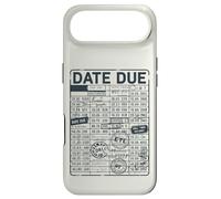 Date d'échéance de la bibliothèque - Date d'échéance du bibliothécaire Coque pour iPhone Air