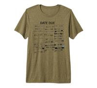 Date d'échéance de la bibliothèque - Date d'échéance du bibliothécaire T-Shirt Haut de Gamme