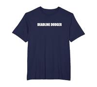 Date Limite Dodger T-Shirt, Homme Grandes Tailles, Bleu Marine, 6X Tall