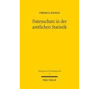 Datenschutz In Der Amtlichen Statistik