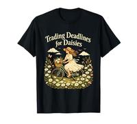 Dates limites de négociation pour Marguerites | Vie Professionnelle | Floral T-Shirt