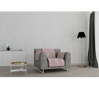 Datex “Glamour” Housse de canapé antidérapante, Bordeaux, 1 Place