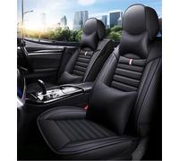 DateYcn Housses de siège de voiture pour Land Rover Todos Los Modelos Rover Range Evoque Sport Freelander Discovery 3 4 5 Les housses de siège avant et arrière respirantes 5 sièges auto pièces, noir