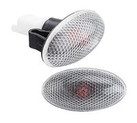 Datian 632574 2 X Clignotant LatéRal Feu de Position RéPéTiteur Indicateur de Lampe pour 206 407 607