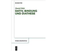 Dativ, Bindung Und Diathese
