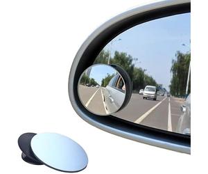 DATONGDYFA 2pcs Rétroviseur Angle Mort pour Dacia Duster Extreme 2022-2026 | Verre HD Véritable et Coque ABS Rotation 360 Degrés pour Élargir Le Champ Visuel et Stationner en Sécurité Étanche Durable
