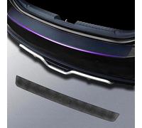 DATONGERGANG Protection Pare Choc Voiture pour Citroen Ds7 DS 7 Crossback 2018-2023, Fibre de Carbone Film Protection Seuil de Coffre Voiture Arrière Autocollante Protection Voiture