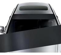 DATONGERGANG Sticker Pare-Brise pour Ford C-Max CMax C Max 2008-2021, Bandeau Solaire Bande Pare-Soleil Film Teinté Noir Mat Auto Autocollant Protection Tuning Voiture