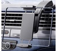 DATONGERGOUZI Support Tablette Voiture Tableau de Bord pour Porsche Mission X Panamera Taycan Carrera GT, 360 Degrés Support de IPad avec Ventouse Ventouse Ultra-Stable