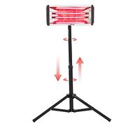 DATOUBOSS 2000W Lampe de Séchage de Peinture Infrarouge de Cuisson, Lampe de polymérisation de Peinture Infrarouge à Ondes Courtes réparation de carrosserie avec support et un timing intelligent