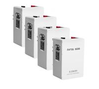 DATOUBOSS 4*Batterie Lithium 25.6V 314Ah LiFePO4 Bluetooth 8000+Cycles | 8,03KWh ,Prend en Charge la Connexion parallèle,Une Grande capacité de Batterie et Une Large Gamme d'applications