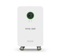DATOUBOSS 5000W Onduleur Hybride 48V+Batterie Lithium 48V 102Ah 5,22kWh LiFePO4,unité Tout-en-Un,équipée d'un Module Wi-FI,6000+Cycles,pour Système de Stockage d'énergie à Domicile.