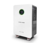 DATOUBOSS Batterie Lithium 48V 102Ah LiFePO4+5000W Onduleur Hybride 48V | unité Tout-en-Un,équipée d'un Module Wi-FI,6000+Cycles,pour Système de Stockage d'énergie à Domicile.