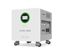 DATOUBOSS Batterie Lithium 48V 314Ah 16,07kWh LiFePO4+6000W Onduleur Hybride 48V,Centrale électrique Portable Tout-en-Un,Entrée PV 9000W,8000+Cycles,pour Système de Stockage d'énergie à Domicile