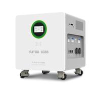 DATOUBOSS Batterie Lithium 48V 314Ah, LiFePO4 Batterie Système de stockage 16,07kWh avec Onduleur Hybride 48V 6000W, Entrée PV 9000W, Surveillance à Distance APP, Tout-en-un pour la Maison