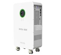 DATOUBOSS Batterie Lithium LiFePO4 Tout-en-Un 48V 102Ah 5,22kWh avec Onduleur Hybride 5000W 48V, Livré avec Module WiFi, 6000+ Cycles, Système de Stockage d’Énergie Solaire à Domicile Plug & Play