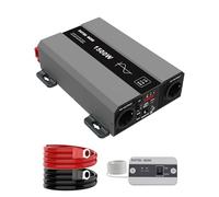 DATOUBOSS Convertisseur 12v 220v/230v Pur Sinus 1500W/3000W, Convertisseur 12v 220v 1500W, avec 2 Prises EU, Sortie USB/USB-C Et Écran LCD, Transformateur pour Camping-Cars, Camions, Camping