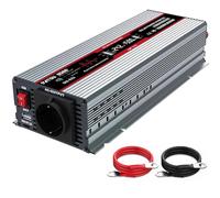 DATOUBOSS Convertisseur 24v 220v Pur Sinus 1500W/3000W Onduleur Onde Sinusoïdale Pure Transformateur avec écran LCD- et Ports USB & AC Prises pour Voiture, Camping, Voyage
