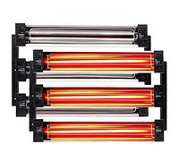 DATOUBOSS Lampe Infrarouge Chauffante Carrosserie 6000W Cabine de Cuisson Lampe de Séchage de Peinture Infrarouge 220V Séchoir à Peinture pour Carrosserie.