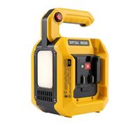 DATOUBOSS Onduleur de batterie 500 W 18 V sinusoïdal pur 230 V avec prise UE, USB-C/USB-A, compatible avec batteries coulissantes 15-18 V, courant de secours de camping (batterie universelle 18 V)