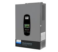 DATOUBOSS Onduleur Hybride Solaire 6200W,48V CC vers 230V CA,120A MPPT,Puissance d'entrée photovoltaïque 8500W,Fonctionnement sans Batterie,système de Protection BMS,pour Batteries au 48V.