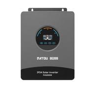 DATOUBOSS Onduleur Solaire Hybride 6000W 48V à Onde Sinusoïdale Pure, Convertisseur 48V DC vers 230V AC avec MPPT 120A, Fonctionnement sans Batterie, pour Batteries Lithium 48V, Système Hors Réseau