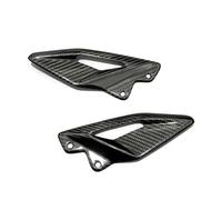 DATOUJLS Ailettes aérodynamiques carénage Accessoires De Moto Plaques De Protection De Talon Repose Pieds pour Triumph pour Street Triple 660 765 R RS 2016-2024