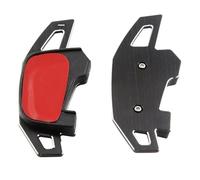 DATOUJLS Autocollant Pour Palettes De Changement De Vitesse Au Volant Pour VW Pour Golf Pour Polo Pour Scirocco Pour Jetta GLI Extension palette changement vitesse(Noir)