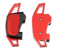 DATOUJLS Autocollant Pour Palettes De Changement De Vitesse Au Volant Pour VW Pour Golf Pour Polo Pour Scirocco Pour Jetta GLI Extension palette changement vitesse(Rouge)