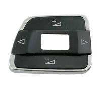 DATOUJLS Cache-Bouton De Commande Au Volant Multifonction 3C8959538 pour VW pour P&assat B7 2011-2015 Extension Palette Changement Vitesse(Plusminus-Left-1PC)