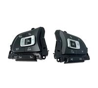 DATOUJLS Cache-Bouton De Volant Multifonction pour VW pour Golf 7 5G0959442 Extension Palette Changement Vitesse(1 Paire-2 pièces)
