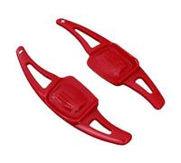 DATOUJLS Paddle De Vitesse Arrière du Volant De Voiture pour VW pour P&assat pour C-Trek pour Tiguan pour Tharu pour Atlas Extension Palette Changement Vitesse(Rouge)