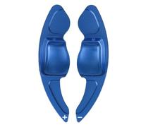 DATOUJLS Pour VW Pour Golf Pour Jetta Pour P&assat Pour Polo Pour Sharan Extension De Palettes De Changement De Vitesse Au Volant Extension palette changement vitesse(BLEU)