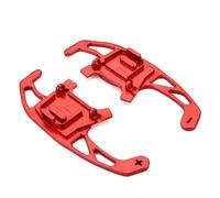 DATOUJLS Pour VW Pour Golf Pour Polo Pour Jetta Pour P&assat Pour Scirocco Pour T-R&OC Palettes De Changement Vitesse Au Volant Extension palette changement vitesse(Rouge)