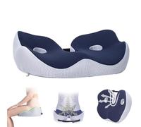 datouyu Siège Ergoseat Outfany, Libiyi Outfany Ergoseat, Hilipert Ergoseat, Coussin De Siège en Mousse à Mémoire De Forme Hilipert, Coussin De Siège Orthopédique Welnax (Marine)