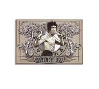 DATOZA Bruce Lee Poster créatif sur toile - Impression d'art moderne pour chambre à coucher - 50 x 75 cm