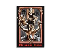 DATOZA Bruce Lee Poster décoratif sur toile classique pour chambre à coucher 40 x 60 cm