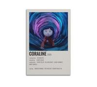 DATOZA Coraline Poster décoratif sur toile 2009 - Impression d'art moderne pour chambre à coucher - 50 x 75 cm
