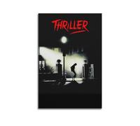 DATOZA Michael Jackson Thriller Poster décoratif sur toile pour chambre à coucher 60 x 90 cm