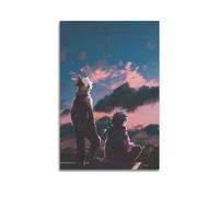 DATOZA My Hero Academia Izuku Midoriya et Katsuki Bakugo Poster décoratif sur toile - Impression d'art moderne pour chambre à coucher - 40 x 60 cm