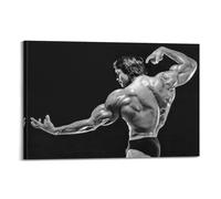 DATOZA Poster décoratif sur toile Arnold Schwarzenegger in His Prime - Décoration murale moderne pour chambre à coucher - 30 x 45 cm
