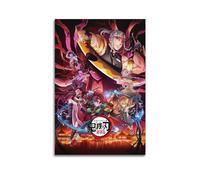 DATOZA Poster décoratif sur toile Demon Slayer Anime Entertainment District Arc - Affiches murales et impression d'art moderne pour chambre à coucher - 40 x 60 cm