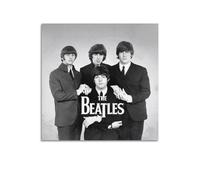 DATOZA Poster décoratif sur toile Greatest Band The Beatles - Impression d'art moderne pour chambre à coucher - 30 x 30 cm