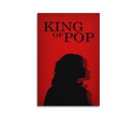 DATOZA Poster décoratif sur toile King of Pop Michael Jackson - Décoration murale moderne pour chambre à coucher - 30 x 45 cm